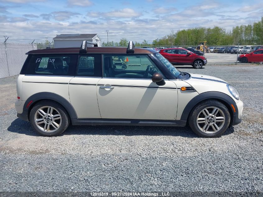 2013 Mini Cooper Clubman VIN: WMWZF3C58DT489490 Lot: 12015319