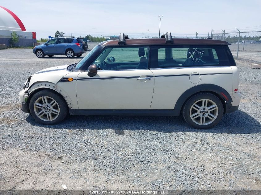 2013 Mini Cooper Clubman VIN: WMWZF3C58DT489490 Lot: 12015319