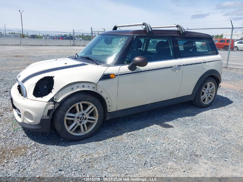 2013 Mini Cooper Clubman VIN: WMWZF3C58DT489490 Lot: 12015319