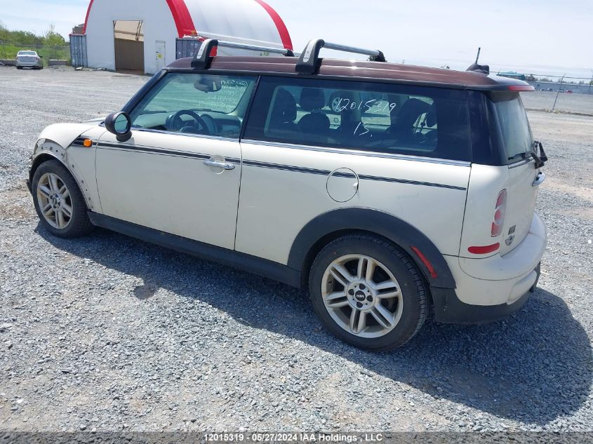 2013 Mini Cooper Clubman VIN: WMWZF3C58DT489490 Lot: 12015319