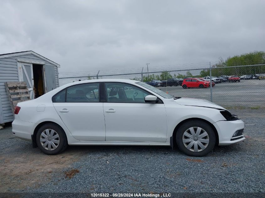 2017 Volkswagen Jetta S VIN: 3VW167AJ3HM282319 Lot: 12015322