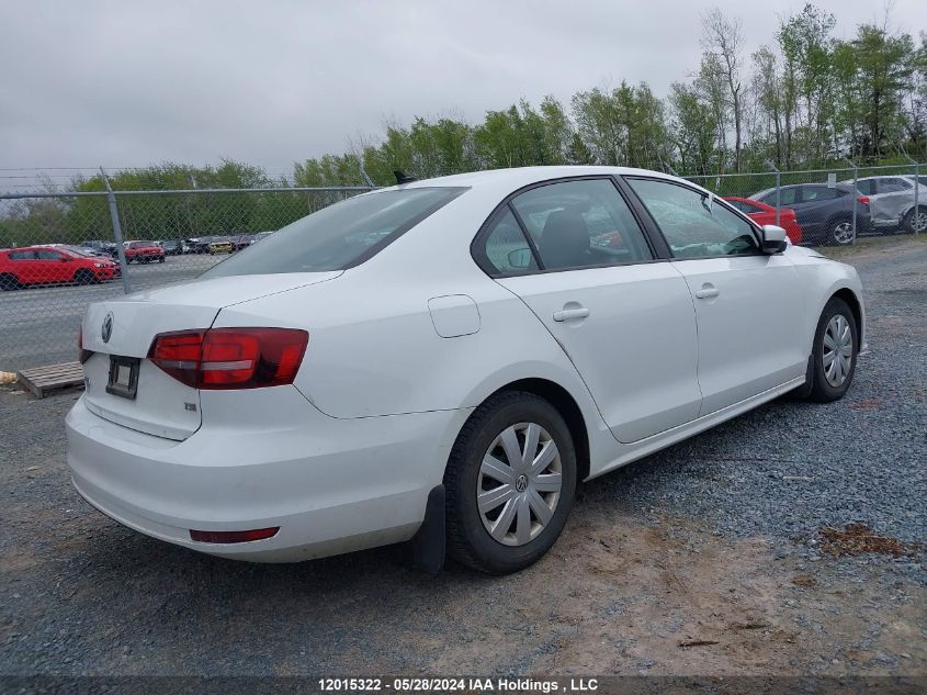 2017 Volkswagen Jetta S VIN: 3VW167AJ3HM282319 Lot: 12015322