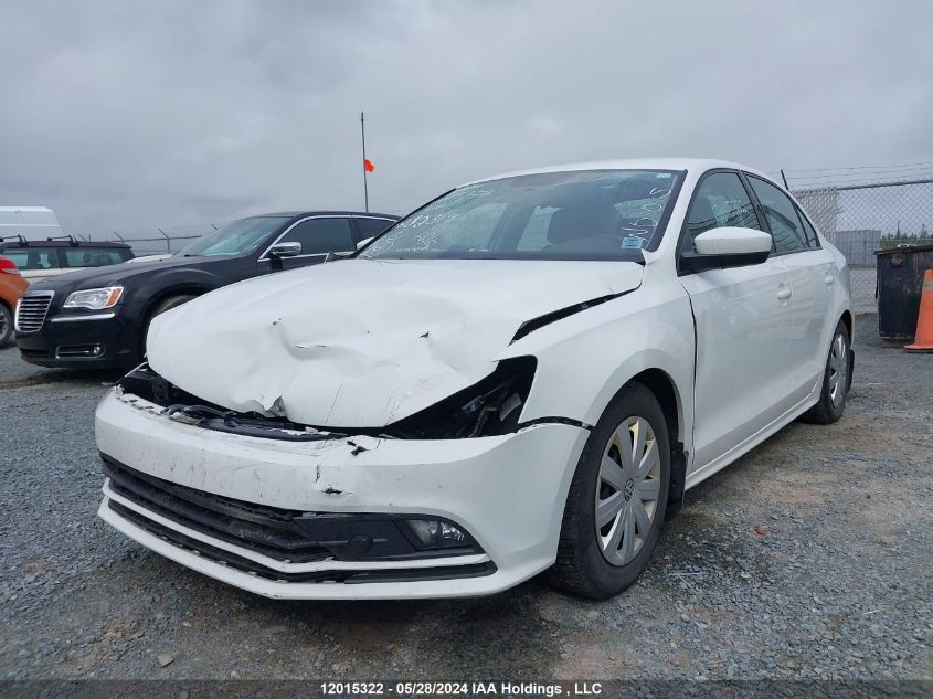 2017 Volkswagen Jetta S VIN: 3VW167AJ3HM282319 Lot: 12015322