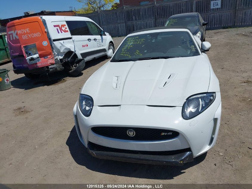 2013 Jaguar Xk VIN: SAJXA4JA1DMB51085 Lot: 12015325