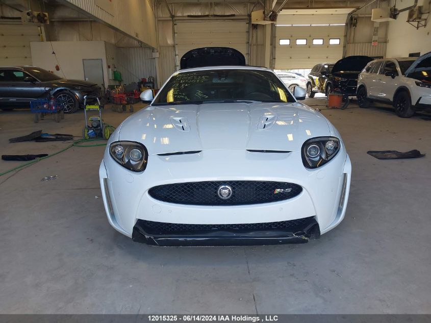 2013 Jaguar Xk VIN: SAJXA4JA1DMB51085 Lot: 12015325