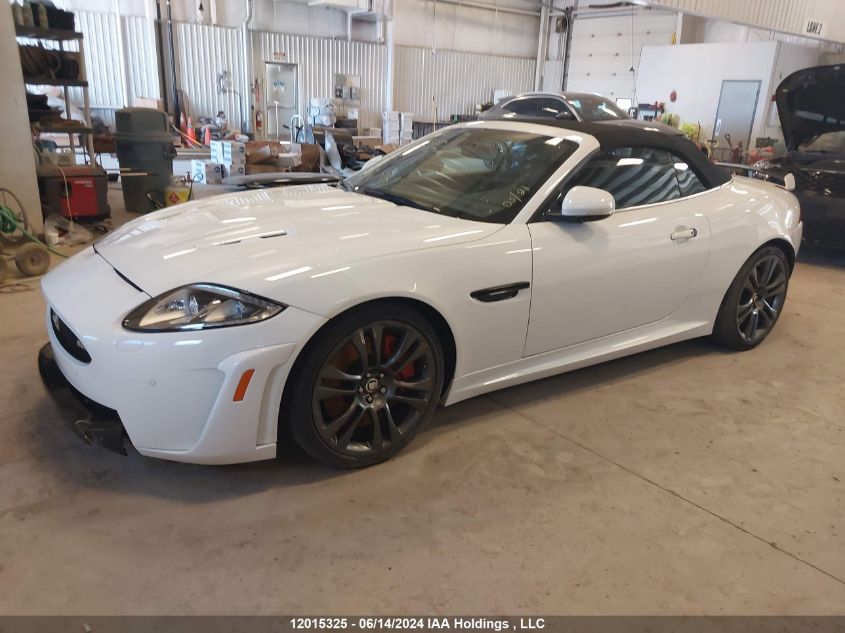 2013 Jaguar Xk VIN: SAJXA4JA1DMB51085 Lot: 12015325
