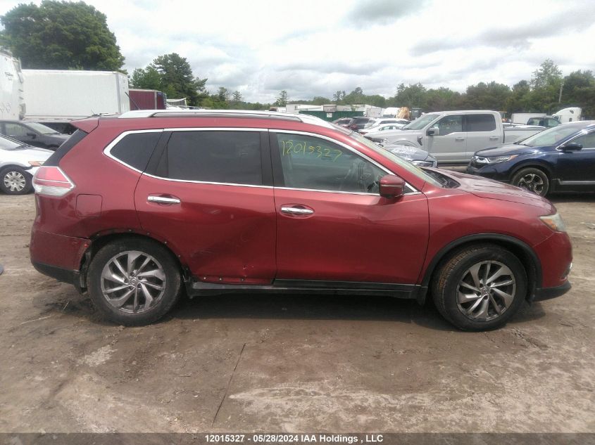 2015 Nissan Rogue VIN: 5N1AT2MV9FC819511 Lot: 12015327