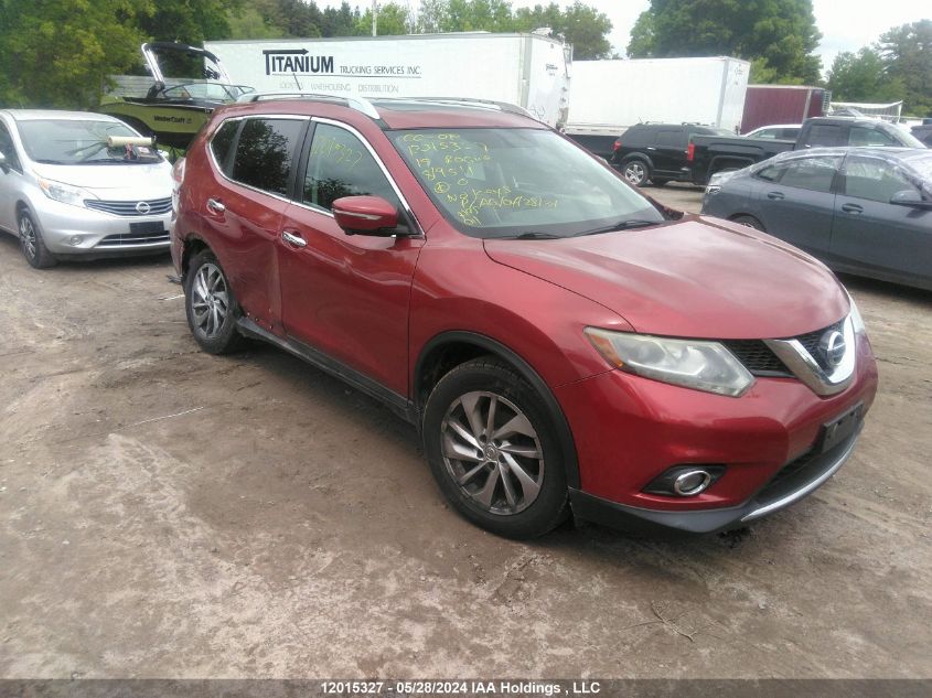 2015 Nissan Rogue VIN: 5N1AT2MV9FC819511 Lot: 12015327