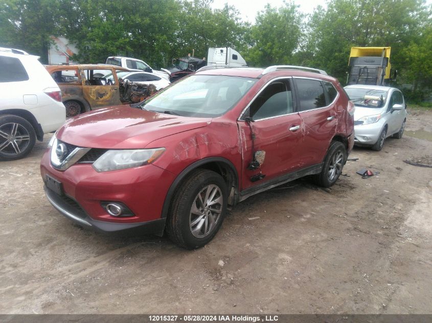 2015 Nissan Rogue VIN: 5N1AT2MV9FC819511 Lot: 12015327