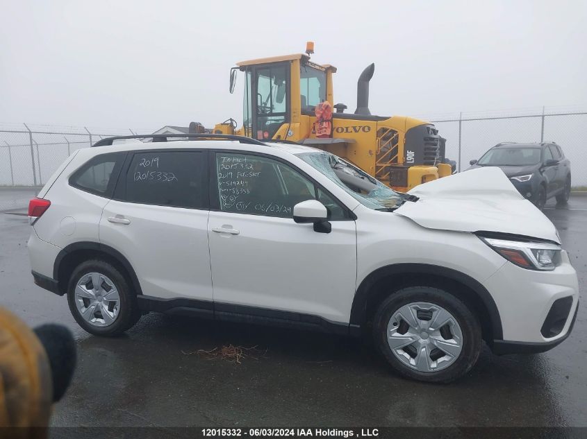 2019 Subaru Forester VIN: JF2SKEBC5KH519249 Lot: 12015332