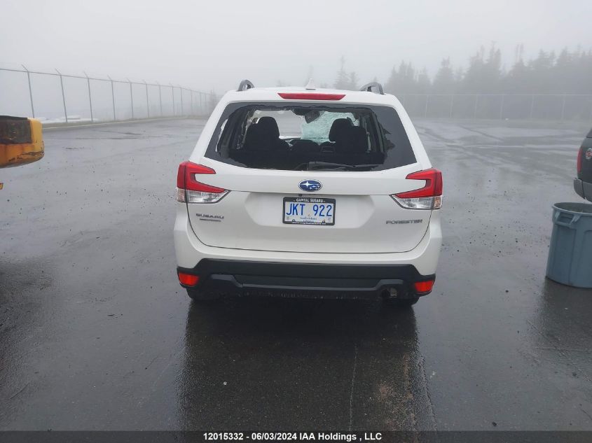 2019 Subaru Forester VIN: JF2SKEBC5KH519249 Lot: 12015332