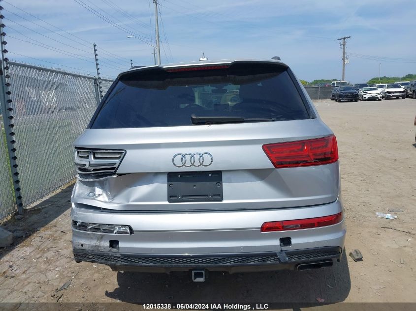 2019 Audi Q7 VIN: WA1WAAF75KD026133 Lot: 12015338