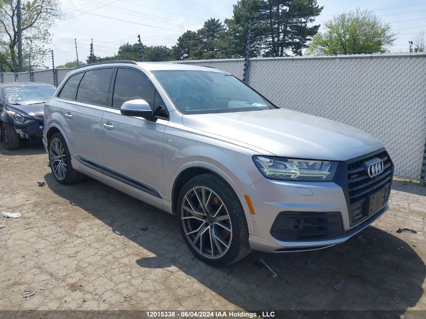 2019 Audi Q7 VIN: WA1WAAF75KD026133 Lot: 12015338