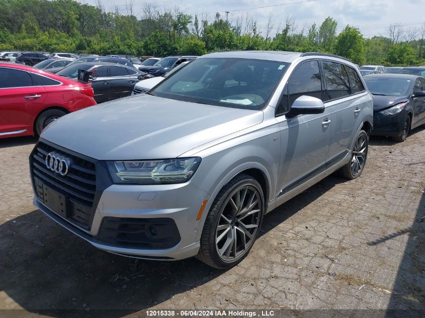 2019 Audi Q7 VIN: WA1WAAF75KD026133 Lot: 12015338