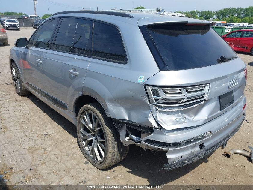 2019 Audi Q7 VIN: WA1WAAF75KD026133 Lot: 12015338