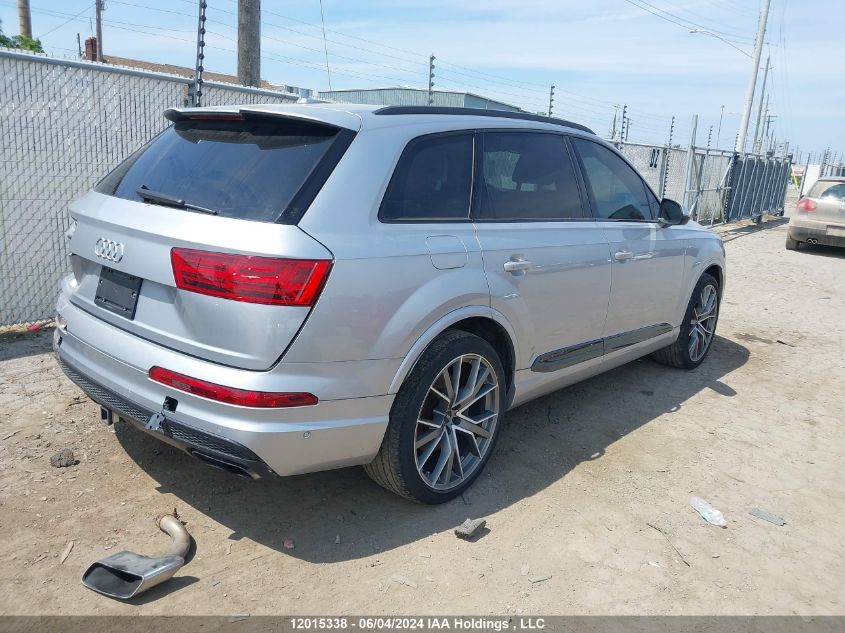 2019 Audi Q7 VIN: WA1WAAF75KD026133 Lot: 12015338