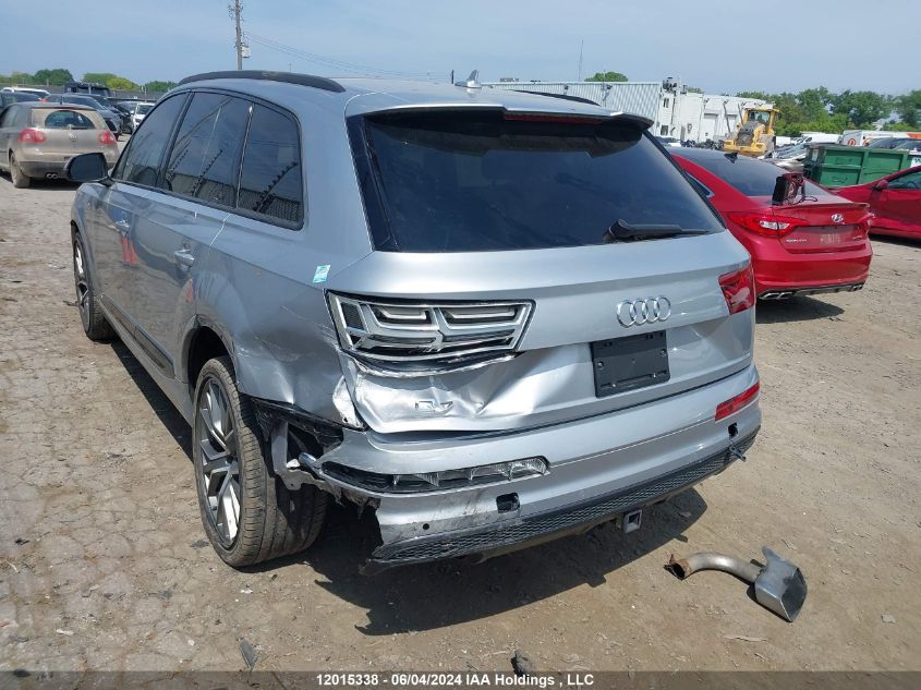 2019 Audi Q7 VIN: WA1WAAF75KD026133 Lot: 12015338