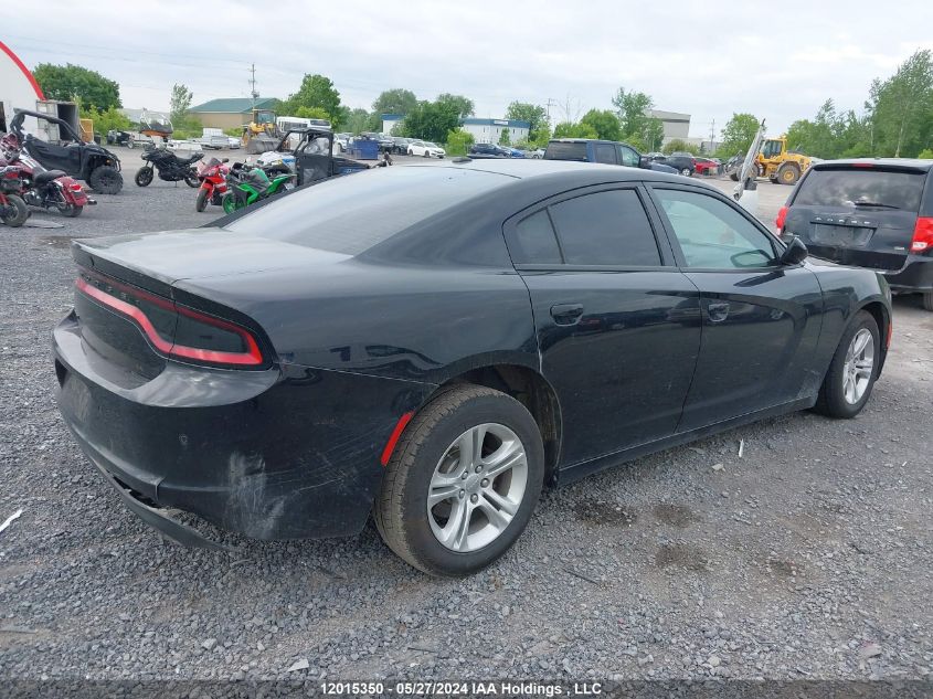 2019 Dodge Charger Sxt VIN: 2C3CDXBG4KH510052 Lot: 12015350