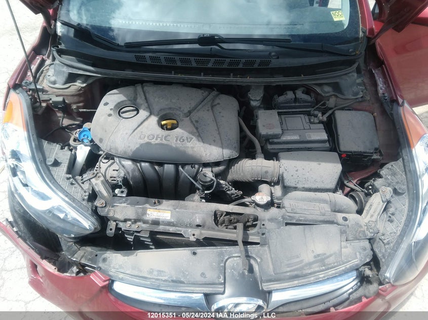 2013 Hyundai Elantra Gls/Limited VIN: 5NPDH4AE8DH454193 Lot: 12015351