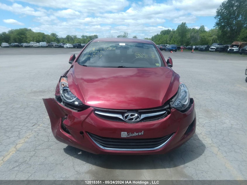 2013 Hyundai Elantra Gls/Limited VIN: 5NPDH4AE8DH454193 Lot: 12015351