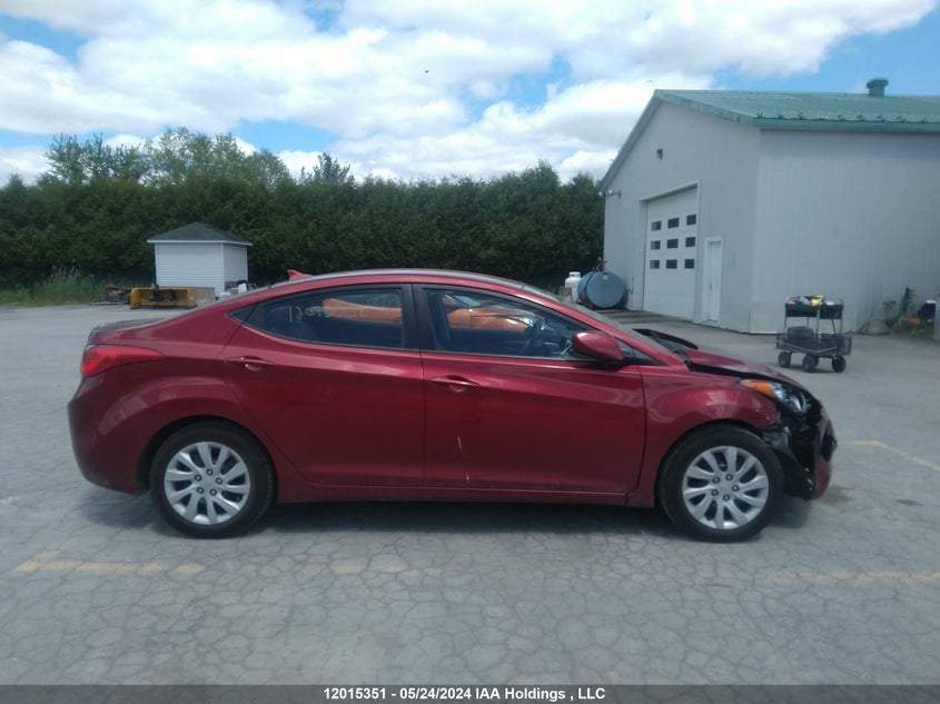 2013 Hyundai Elantra Gls/Limited VIN: 5NPDH4AE8DH454193 Lot: 12015351