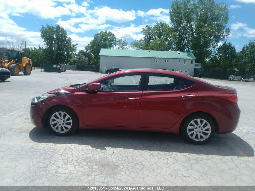 2013 Hyundai Elantra Gls/Limited VIN: 5NPDH4AE8DH454193 Lot: 12015351