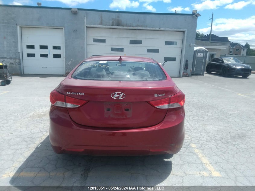 2013 Hyundai Elantra Gls/Limited VIN: 5NPDH4AE8DH454193 Lot: 12015351