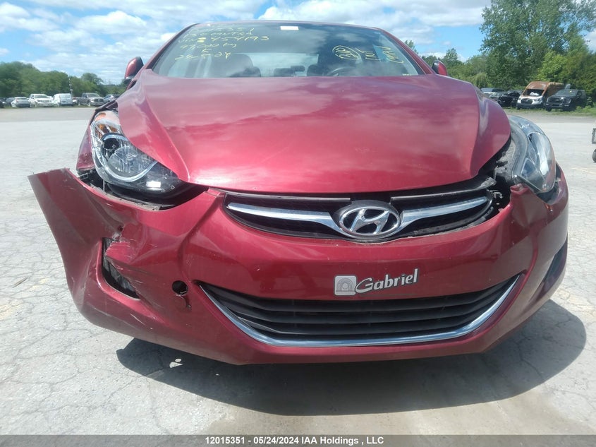 2013 Hyundai Elantra Gls/Limited VIN: 5NPDH4AE8DH454193 Lot: 12015351