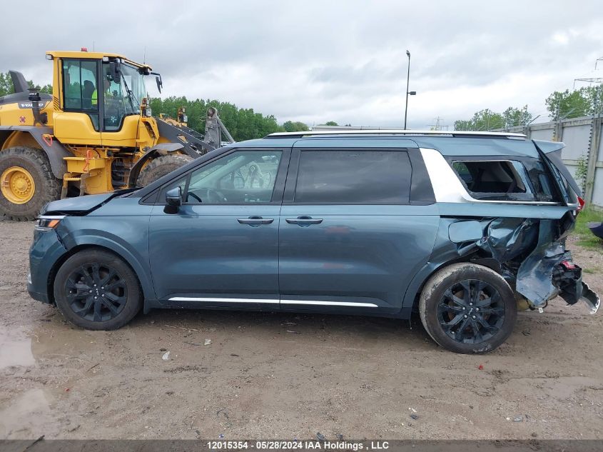 2022 Kia Carnival Sx VIN: KNDNE5H30N6176022 Lot: 12015354