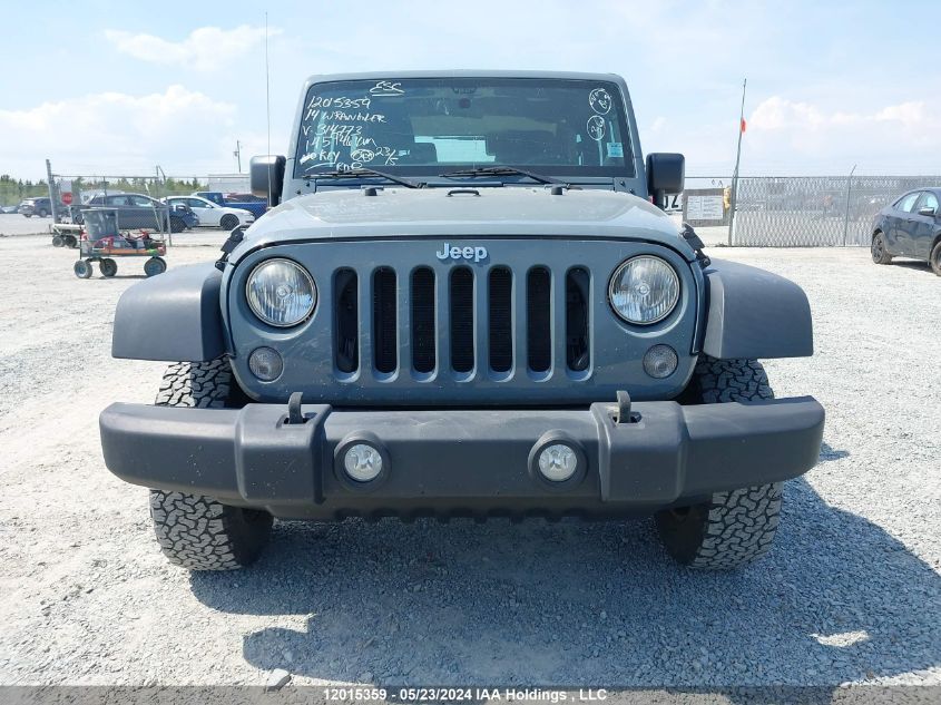 2014 Jeep Wrangler Sport VIN: 1C4AJWAG4EL314773 Lot: 12015359