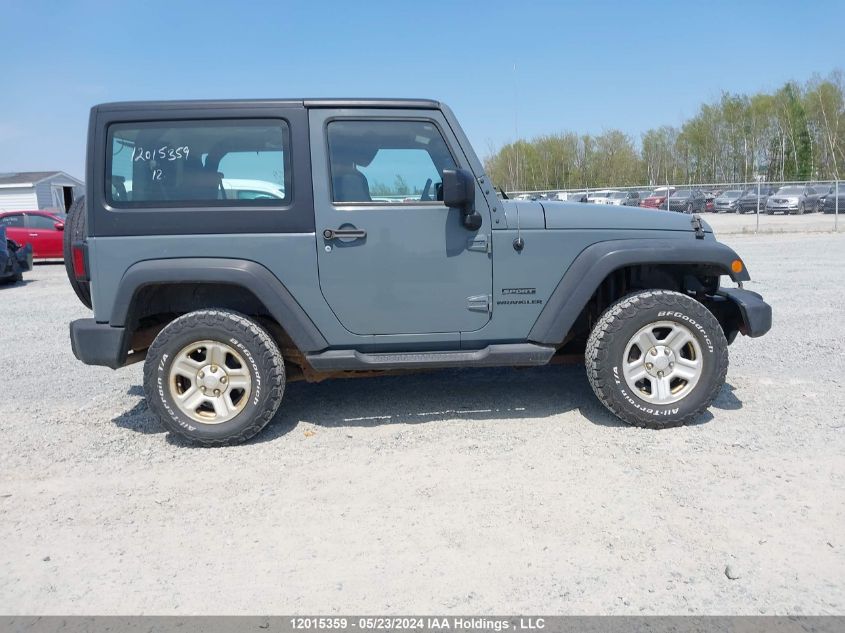 2014 Jeep Wrangler Sport VIN: 1C4AJWAG4EL314773 Lot: 12015359