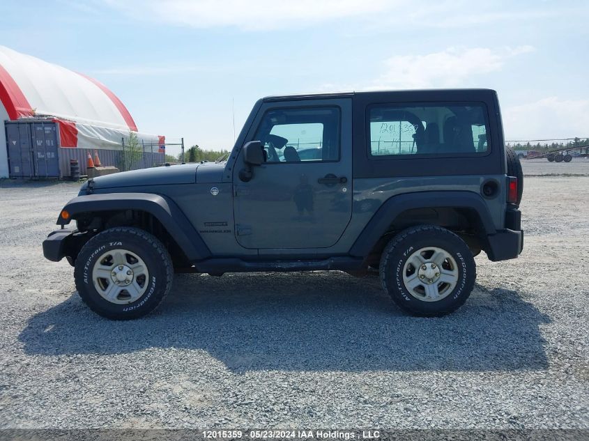 2014 Jeep Wrangler Sport VIN: 1C4AJWAG4EL314773 Lot: 12015359