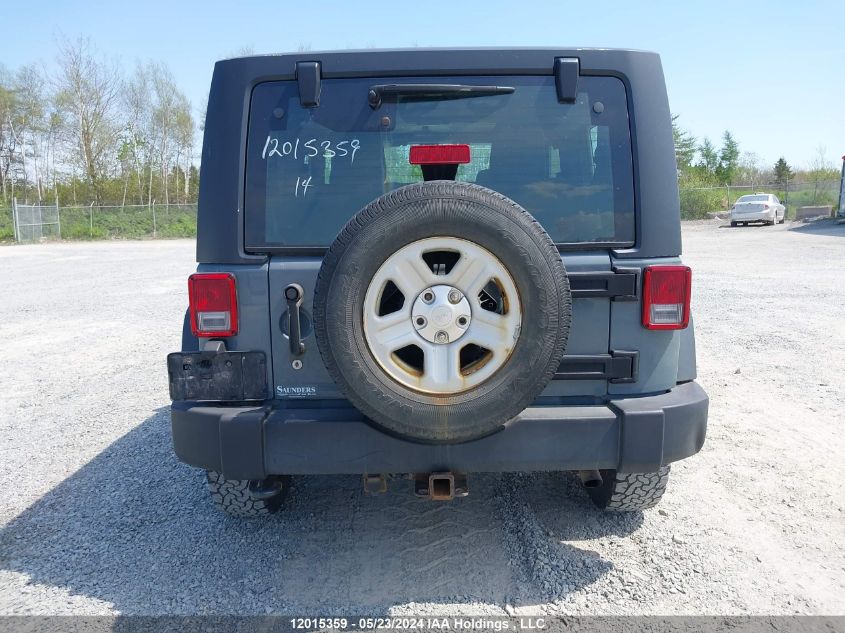 2014 Jeep Wrangler Sport VIN: 1C4AJWAG4EL314773 Lot: 12015359