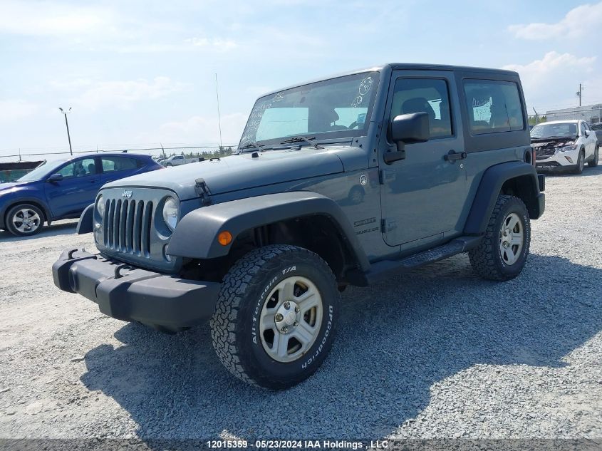 2014 Jeep Wrangler Sport VIN: 1C4AJWAG4EL314773 Lot: 12015359