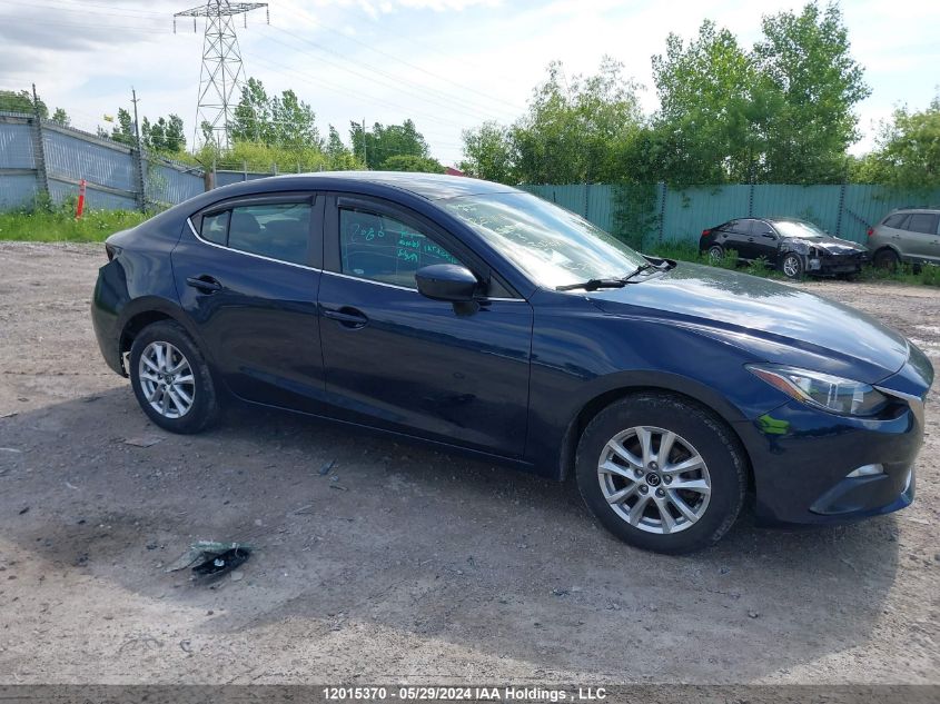 2016 Mazda Mazda3 VIN: 3MZBM1V76GM302681 Lot: 12015370