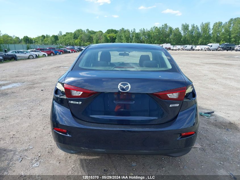 2016 Mazda Mazda3 VIN: 3MZBM1V76GM302681 Lot: 12015370