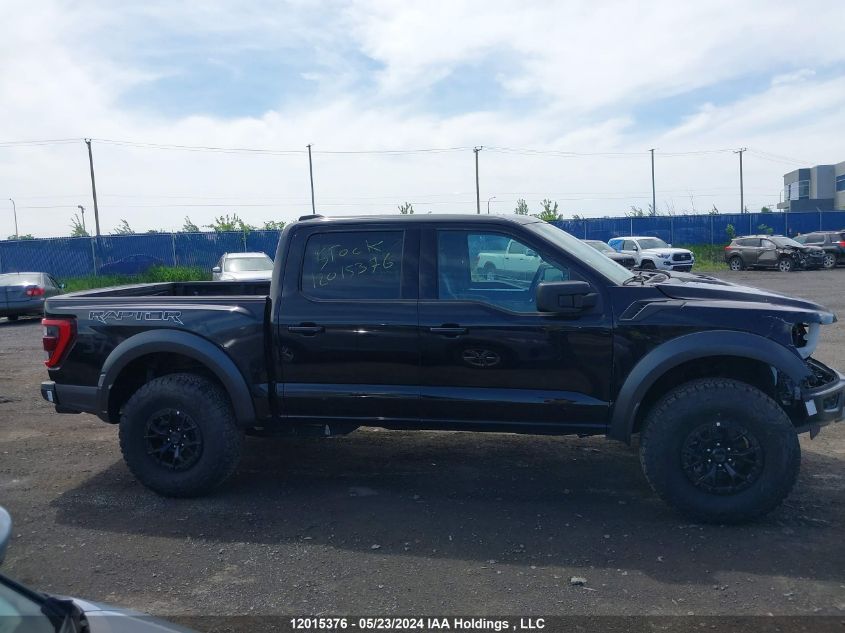 2023 Ford F150 Raptor VIN: 1FTFW1RG8PFA82436 Lot: 12015376