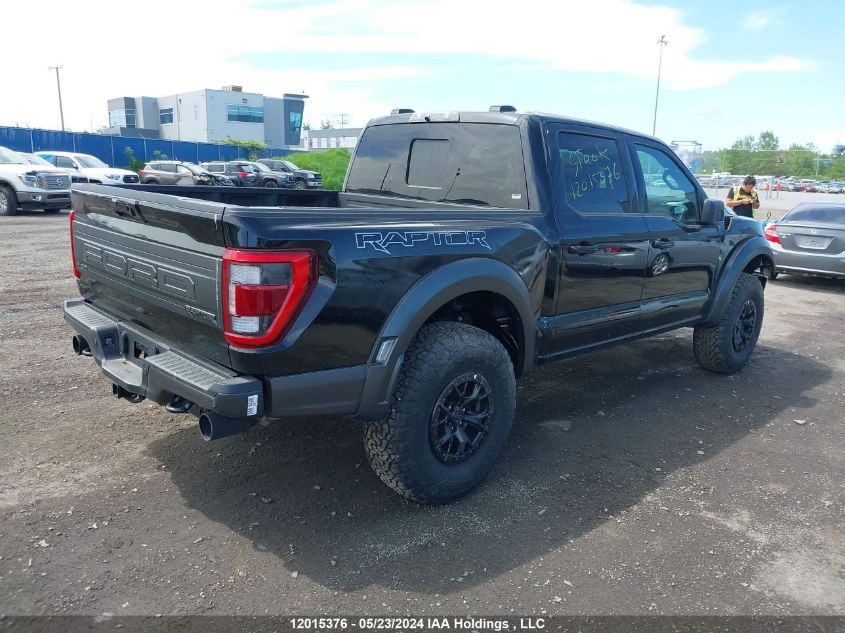 2023 Ford F150 Raptor VIN: 1FTFW1RG8PFA82436 Lot: 12015376