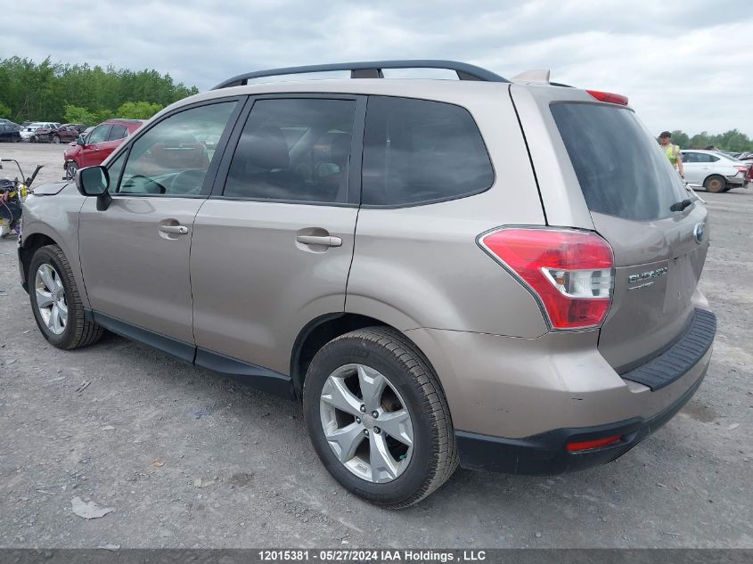 2016 Subaru Forester VIN: JF2SJCCC3GH463373 Lot: 12015381