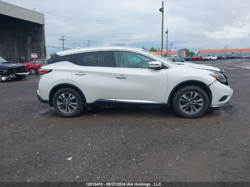 2018 Nissan Murano S/Sl/Sv/Platinum VIN: 5N1AZ2MH7JN142738 Lot: 12015410