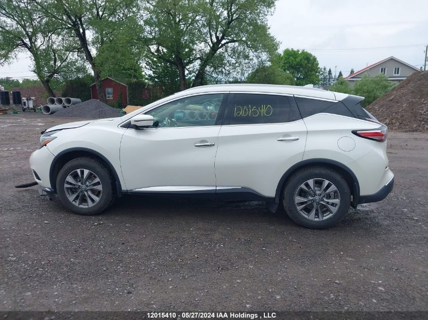 2018 Nissan Murano S/Sl/Sv/Platinum VIN: 5N1AZ2MH7JN142738 Lot: 12015410
