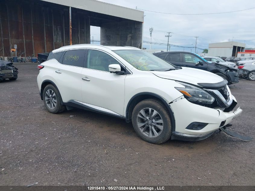 2018 Nissan Murano S/Sl/Sv/Platinum VIN: 5N1AZ2MH7JN142738 Lot: 12015410