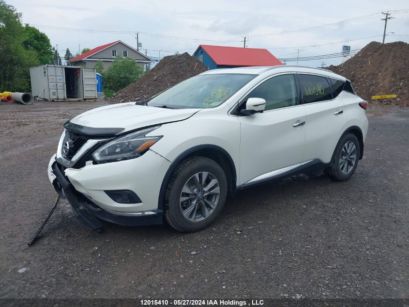 2018 Nissan Murano S/Sl/Sv/Platinum VIN: 5N1AZ2MH7JN142738 Lot: 12015410