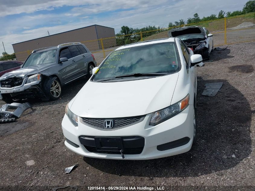 2012 Honda Civic Lx VIN: 2HGFG3A56CH006792 Lot: 12015414