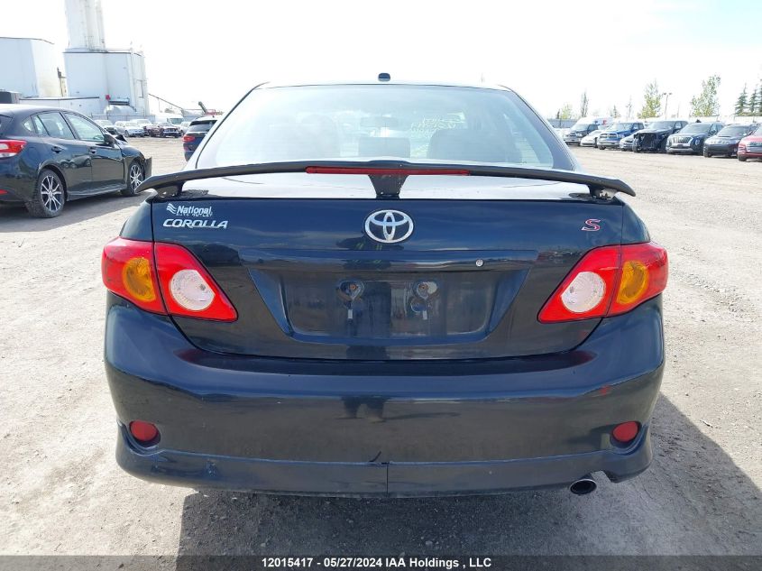 2010 Toyota Corolla Le VIN: 2T1BU4EE6AC391283 Lot: 12015417