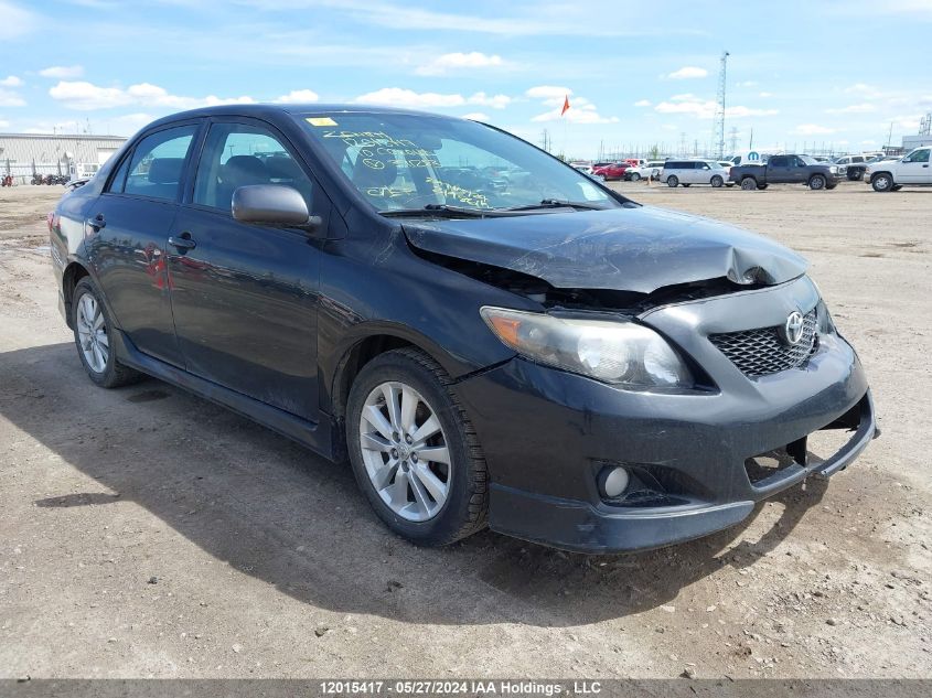 2010 Toyota Corolla Le VIN: 2T1BU4EE6AC391283 Lot: 12015417