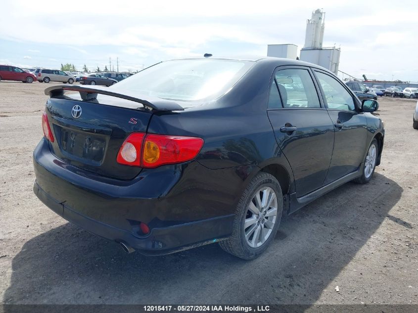 2010 Toyota Corolla Le VIN: 2T1BU4EE6AC391283 Lot: 12015417