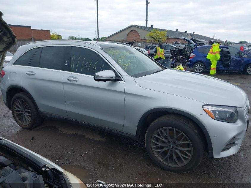 2019 Mercedes-Benz Glc VIN: WDC0G4KB3KV129643 Lot: 12015436