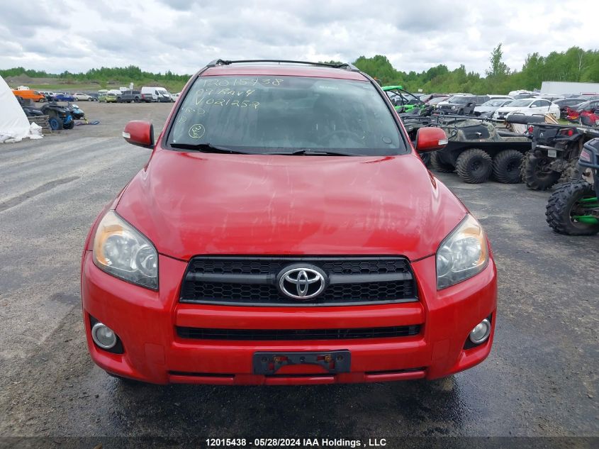 2009 Toyota Rav4 Sport VIN: 2T3BF32V69W021252 Lot: 12015438