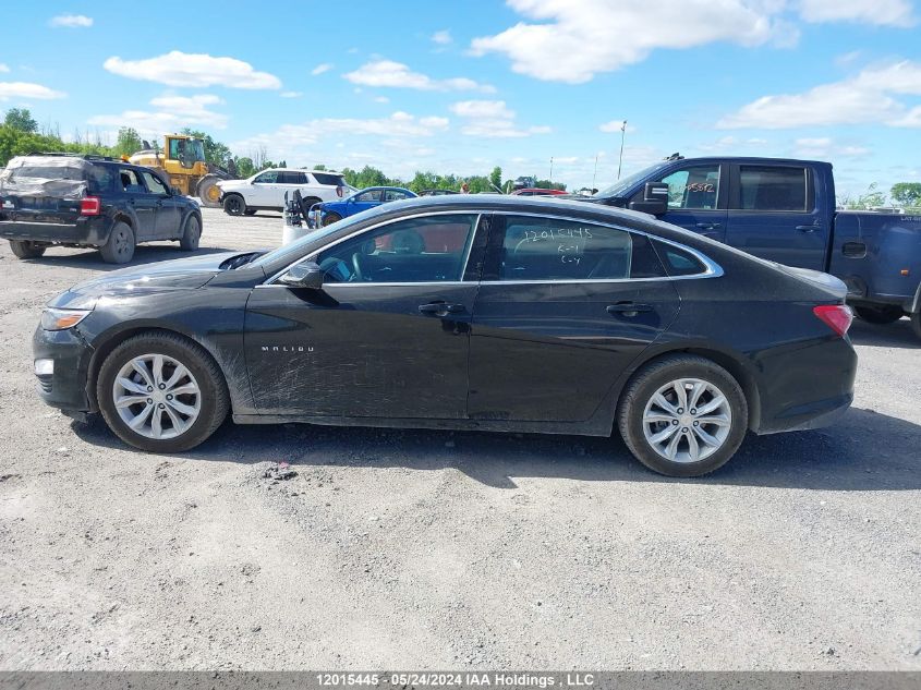 2022 Chevrolet Malibu Lt VIN: 1G1ZD5ST3NF179809 Lot: 12015445